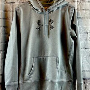 Under Armour light gray hoodie